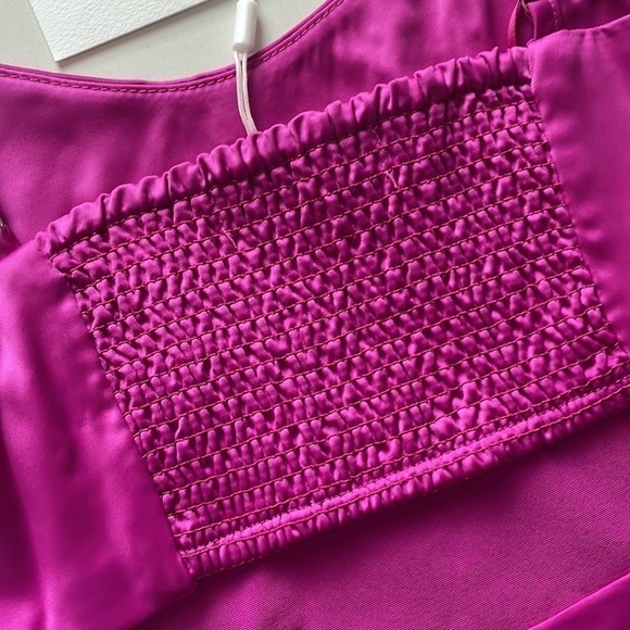 NTW Authentic Endless Rose Cut Out Detail Satin Maxi Dress - Picture 7 of 7